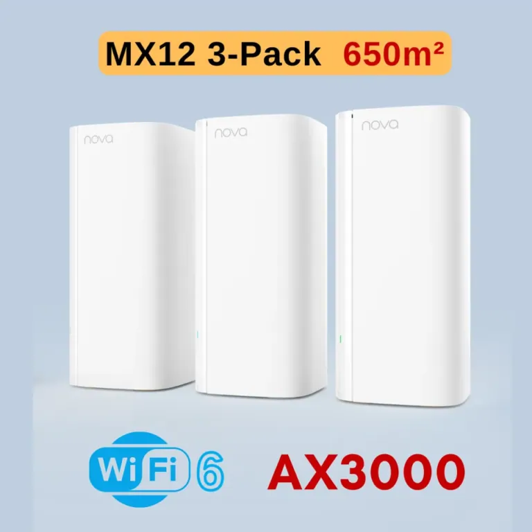 Tenda MX12 mesh WiFi 6 az egész házra, kintről jóval olcsóbban 14