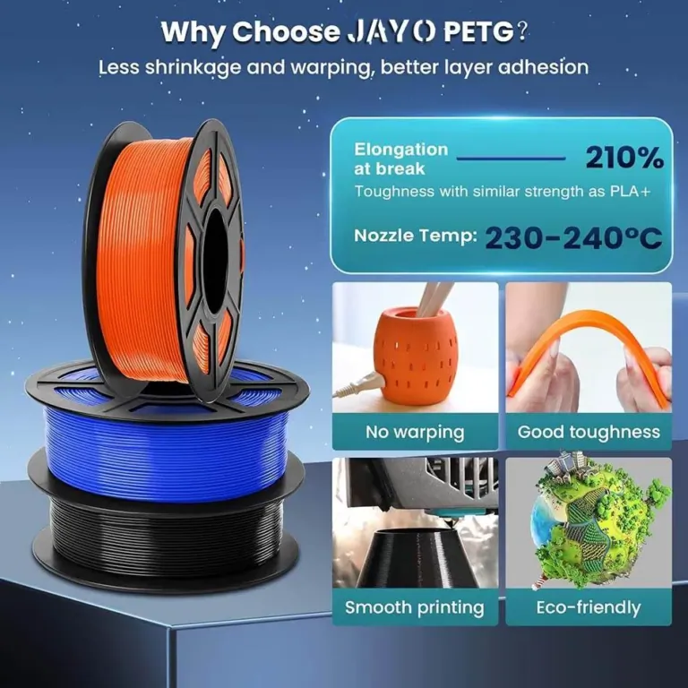 10 tekercs JAYO PETG filament, hogy sose fogyj ki 6