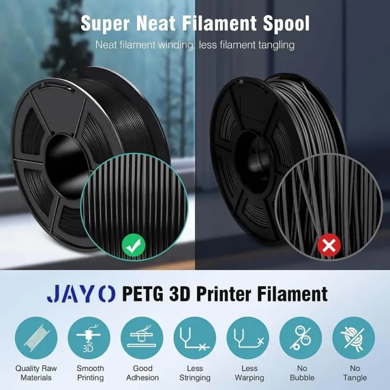 10 tekercs JAYO PETG filament, hogy sose fogyj ki 3