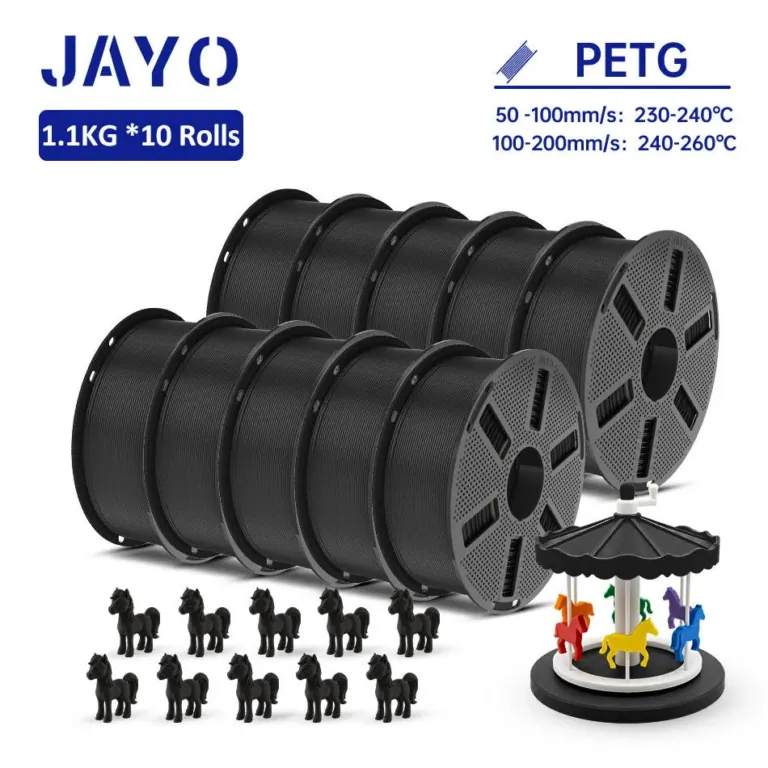 10 tekercs JAYO PETG filament, hogy sose fogyj ki 8