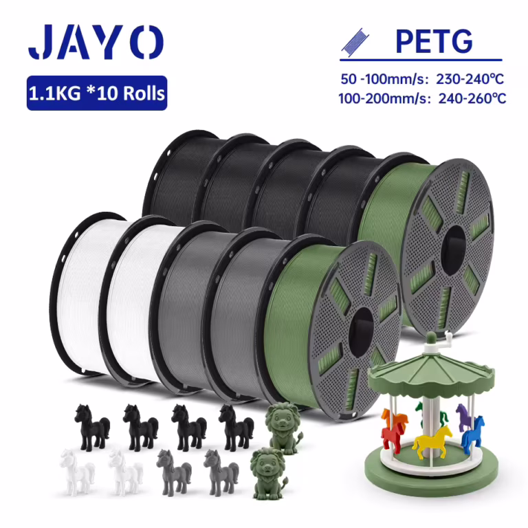 10 tekercs JAYO PETG filament, hogy sose fogyj ki 12