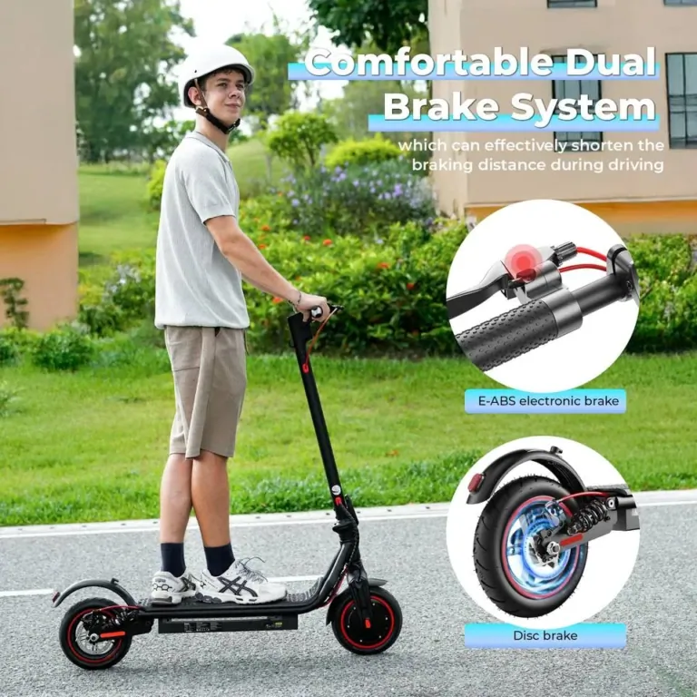 Az iScooter W7 olcsó, de jó belépő az e-rollerek világába 9