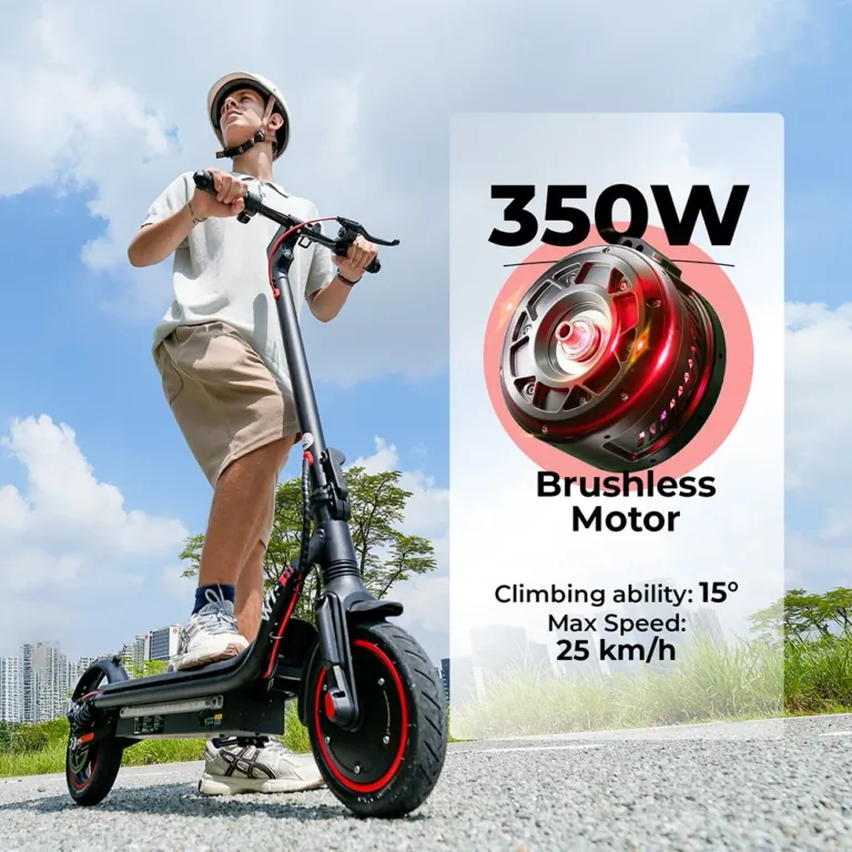 Az iScooter W7 olcsó, de jó belépő az e-rollerek világába 5