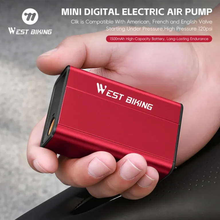 West Biking mini pumpával sosem lesz többé lapos gumid 6