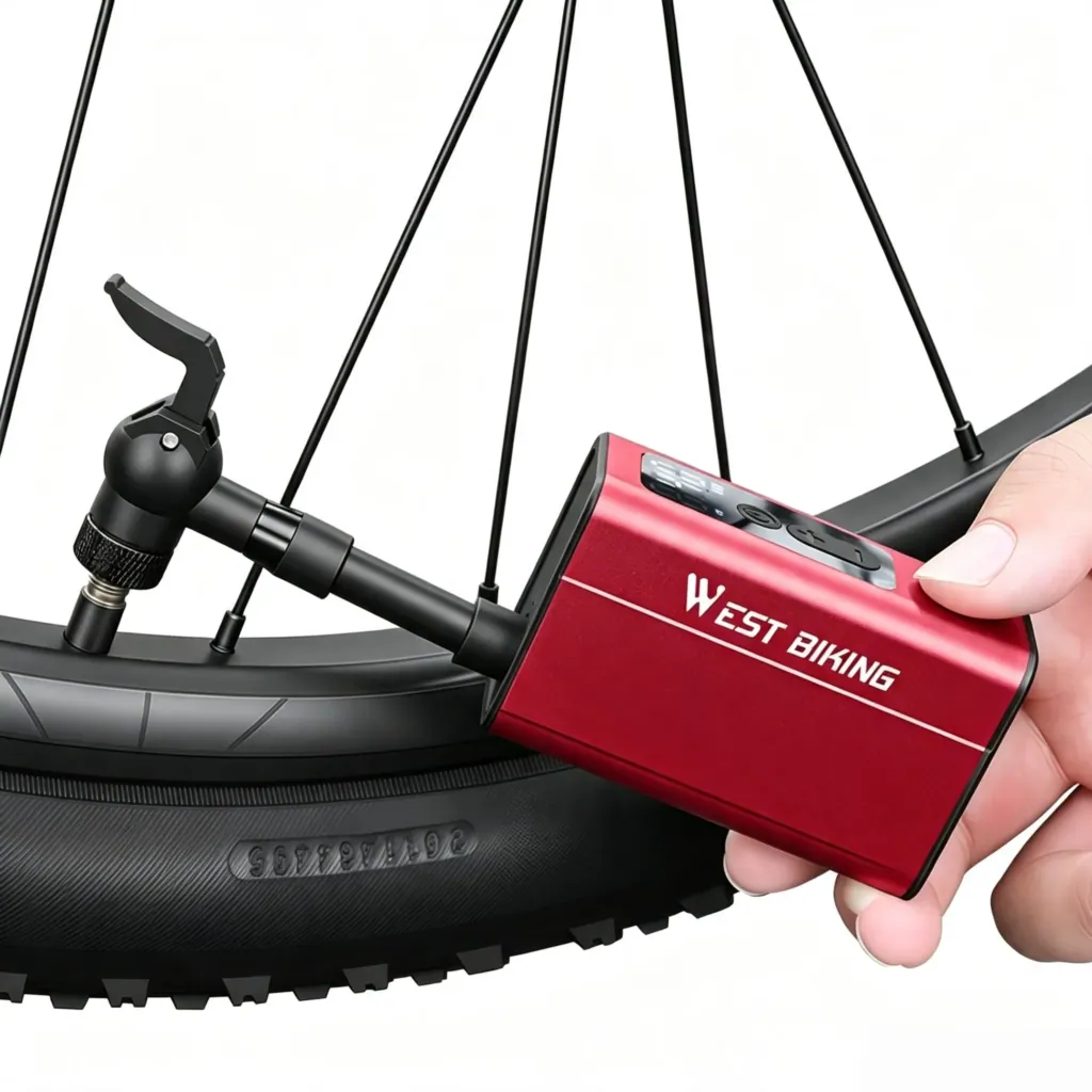 West Biking mini pumpával sosem lesz többé lapos gumid 1