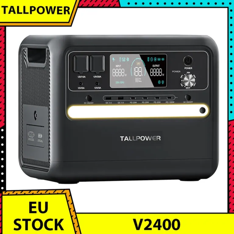 A TALLPOWER V2400 power station 2400 W-tal mindent bír 2