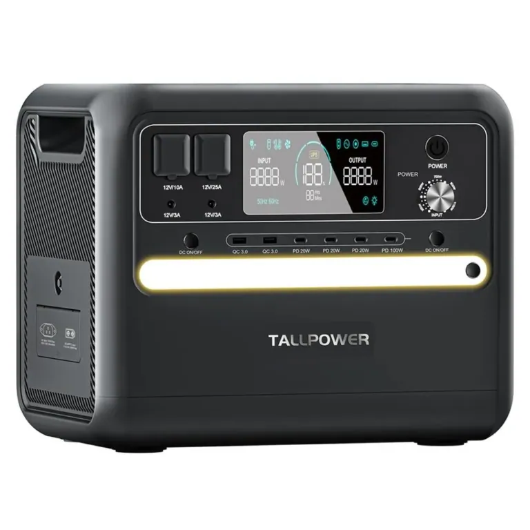 A TALLPOWER V2400 power station 2400 W-tal mindent bír 8