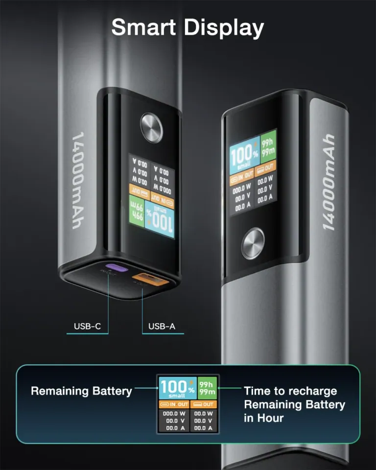 100 W erőt tesz a zsebedbe a BlitzWolf BW-P23 power bank 9