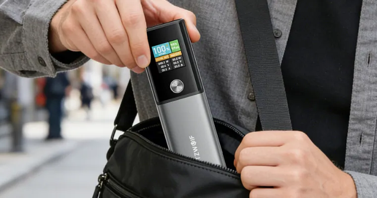 100 W erőt tesz a zsebedbe a BlitzWolf BW-P23 power bank 1