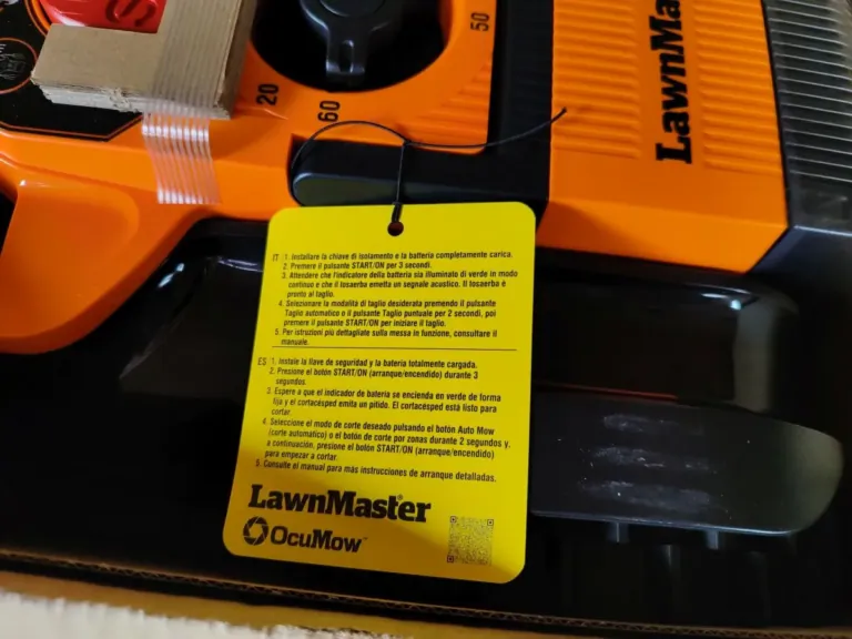 LawnMaster OcuMow DM16-150 robotfűnyíró teszt 4