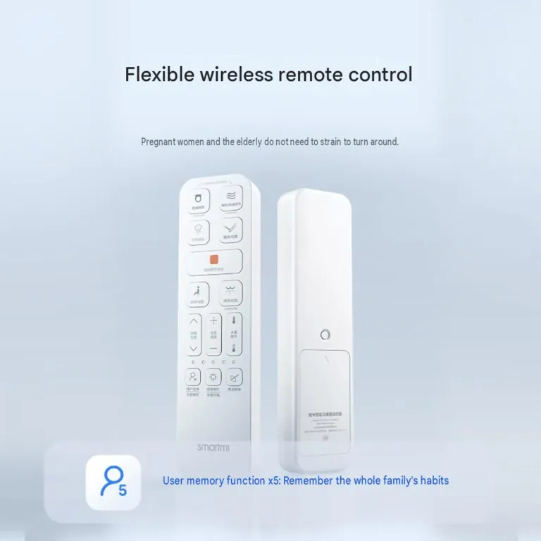 Smartmi okos WC-ülőke fűtés, bidé és szárítás funkcióval 6