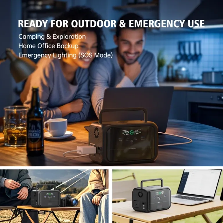 288 Wh-s AP300mini power station, ami 2 óra alatt feltölt 8
