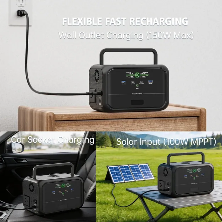 288 Wh-s AP300mini power station, ami 2 óra alatt feltölt 6