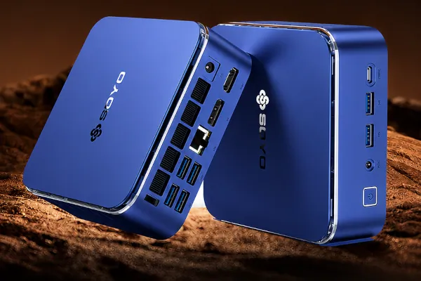 SOYO S5Air mini PC, az apró kék csoda, amibe beleszeretsz