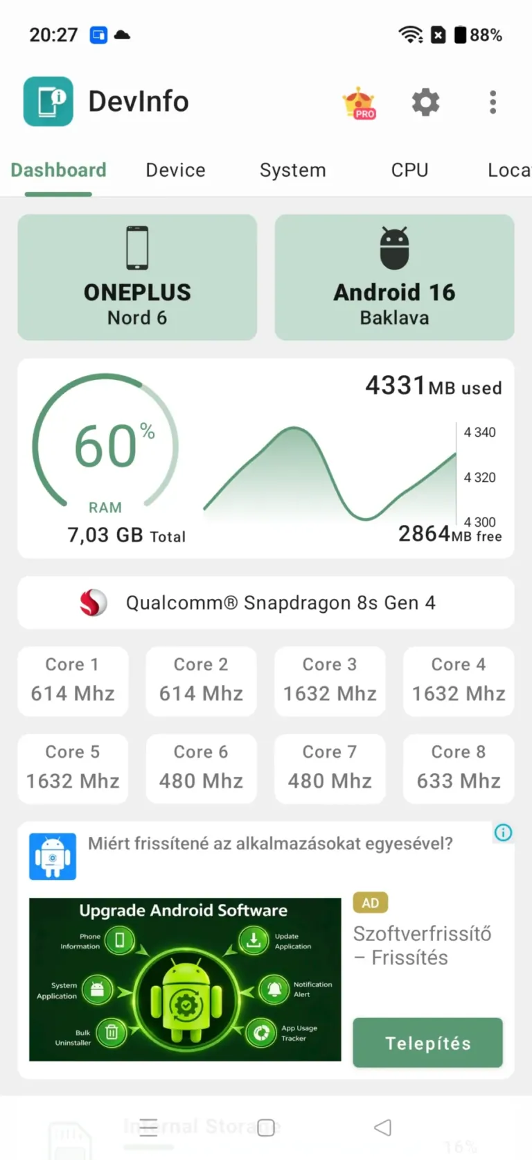 OnePlus Nord 6 okostelefon teszt 32