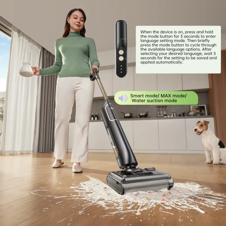 A Vactidy X7S a falak mellett sem hagy koszt maga után 7