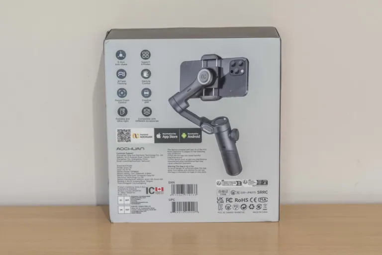 Aochuan Smart XE gimbal teszt 3