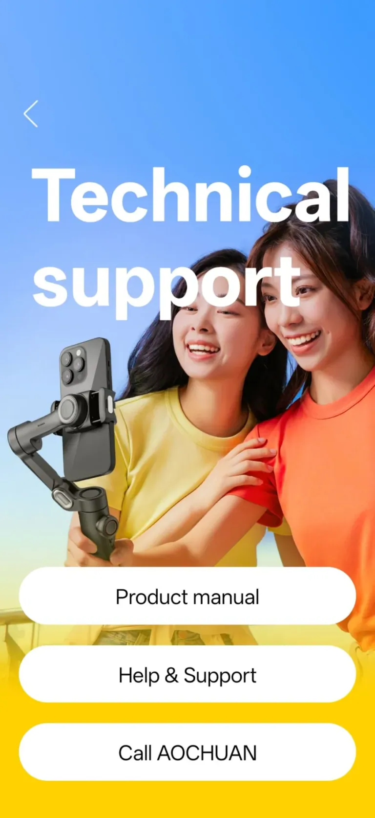 Aochuan Smart XE gimbal teszt 23