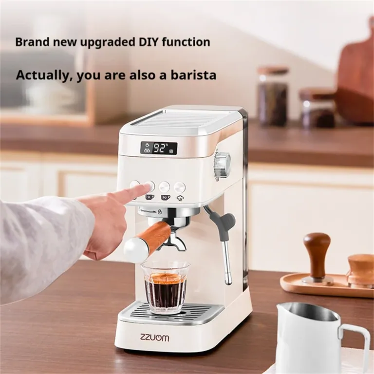 ZZUOM BG-311 kávéfőző az otthoni barista trükkökhöz 9