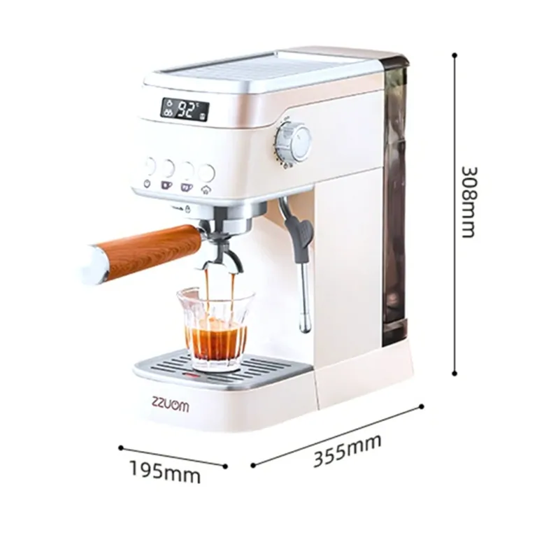 ZZUOM BG-311 kávéfőző az otthoni barista trükkökhöz 8