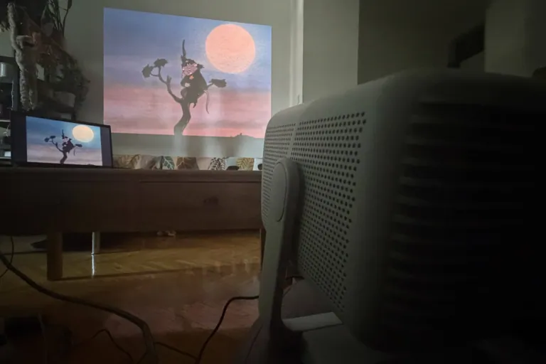 JMGO N1S 4K projektor teszt 32