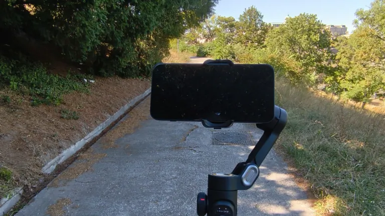Aochuan Smart XE gimbal teszt 19