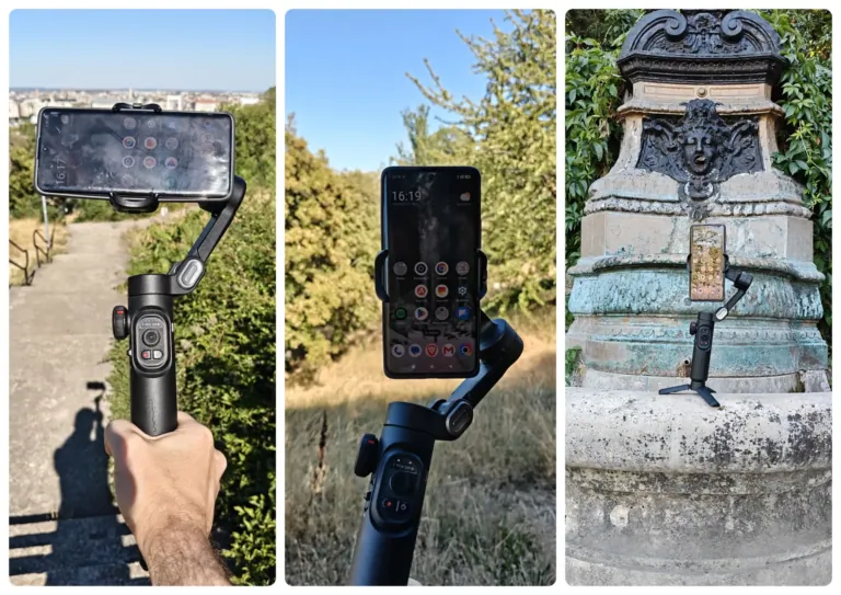 Aochuan Smart XE gimbal teszt 35