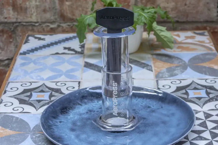 AeroPress Clear kávéfőző teszt 7