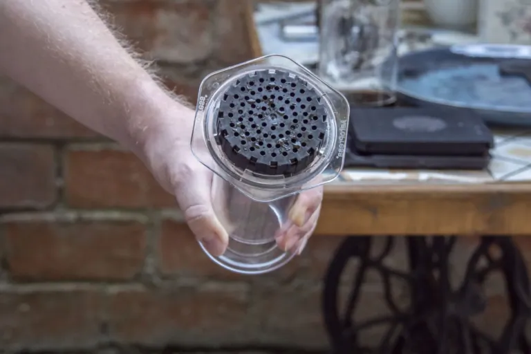 AeroPress Clear kávéfőző teszt 11