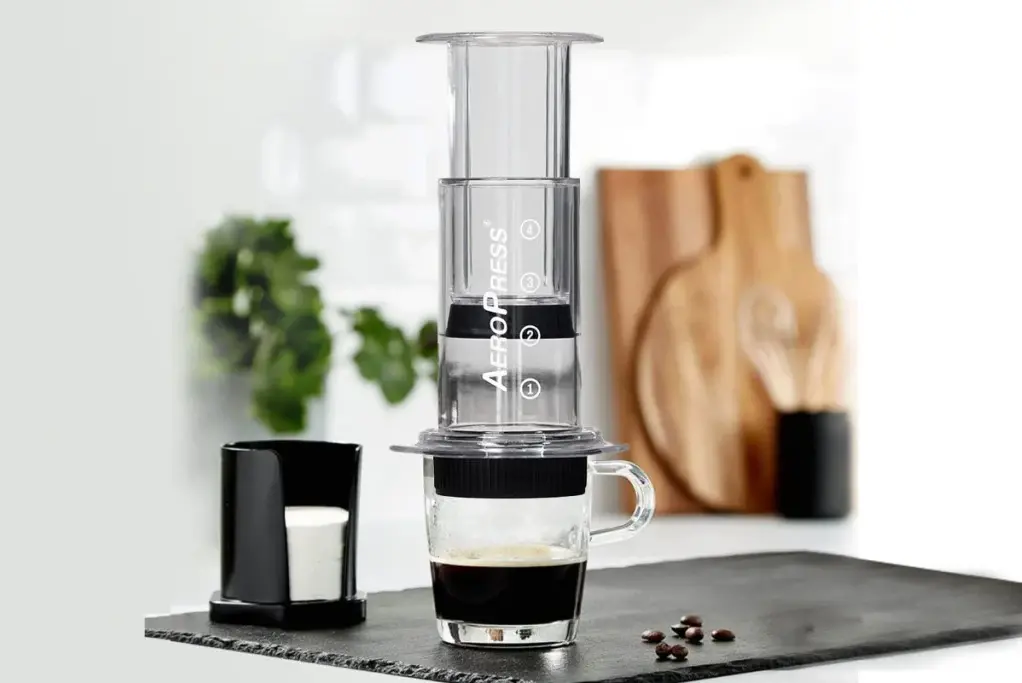 AeroPress Clear kávéfőző teszt 1