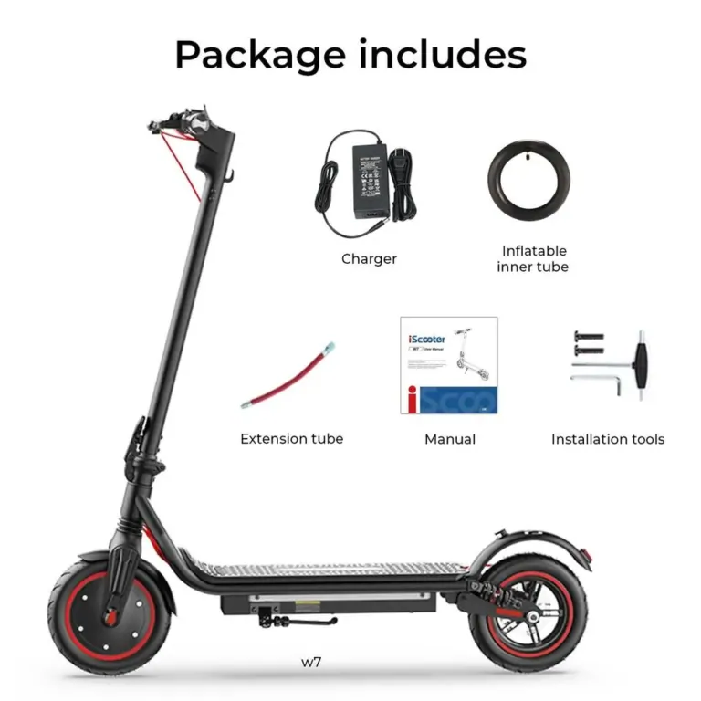 Az iScooter W7 e-roller a városi ingázás laza megoldása 18