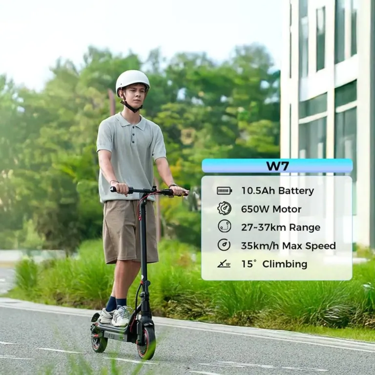 Az iScooter W7 e-roller a városi ingázás laza megoldása 7