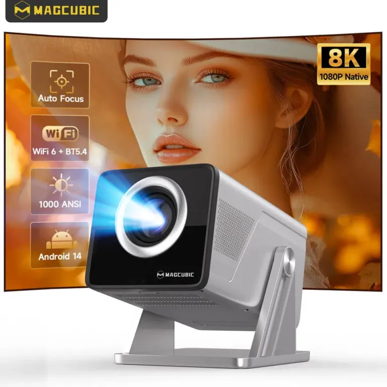 Magcubic X7 projektor, az 1000 ANSI lumenes házimozi 2