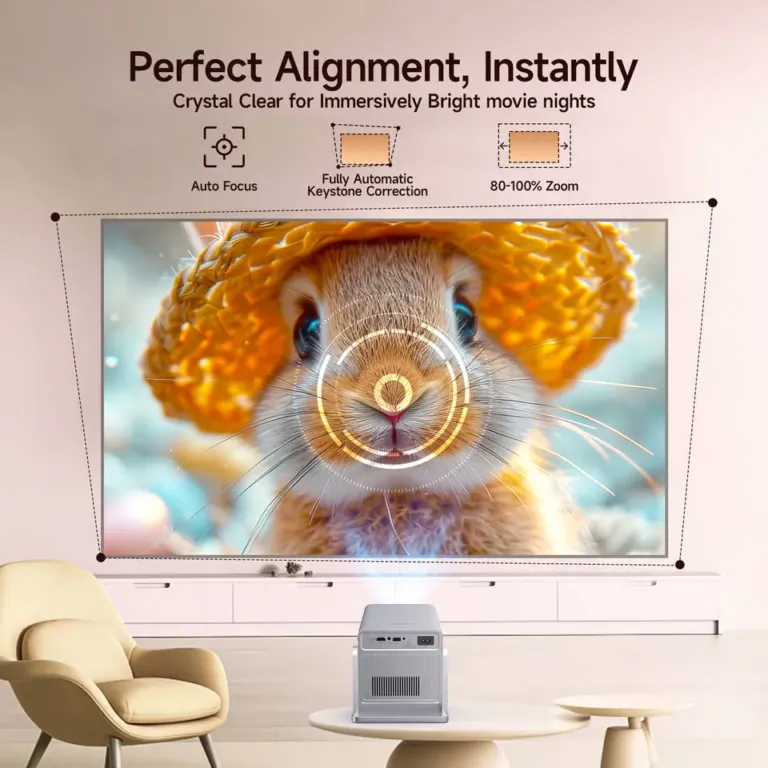 Magcubic X7 projektor, az 1000 ANSI lumenes házimozi 9
