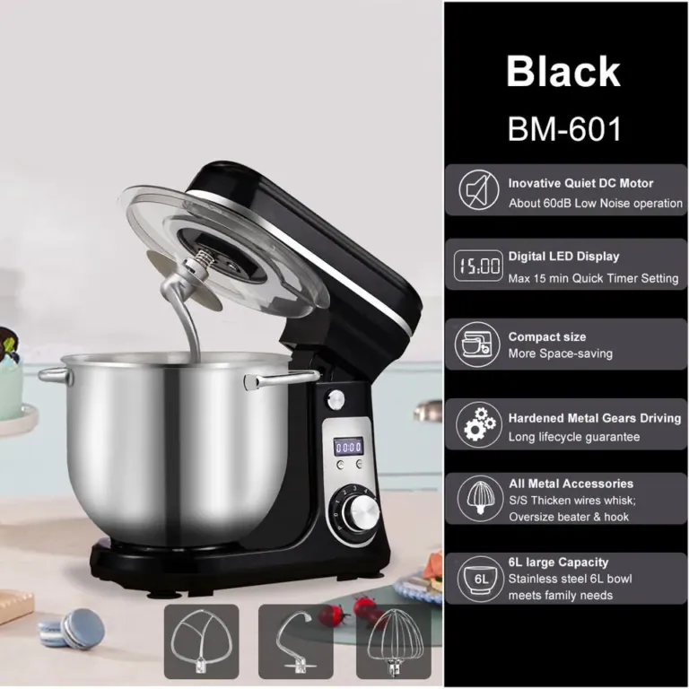BioloMix BM601 konyhai robotgép, a tészták mestere 6