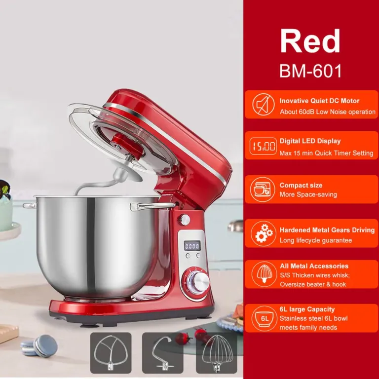 BioloMix BM601 konyhai robotgép, a tészták mestere 8