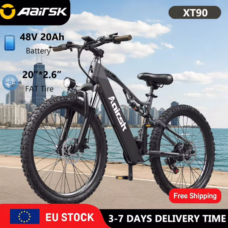 Az Aairsk XT90 elektromos kerékpár olcsó és szexi 2