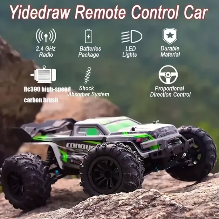 Az 50 km/h-s Wltoys RC autó megfizethető áron száguld 3