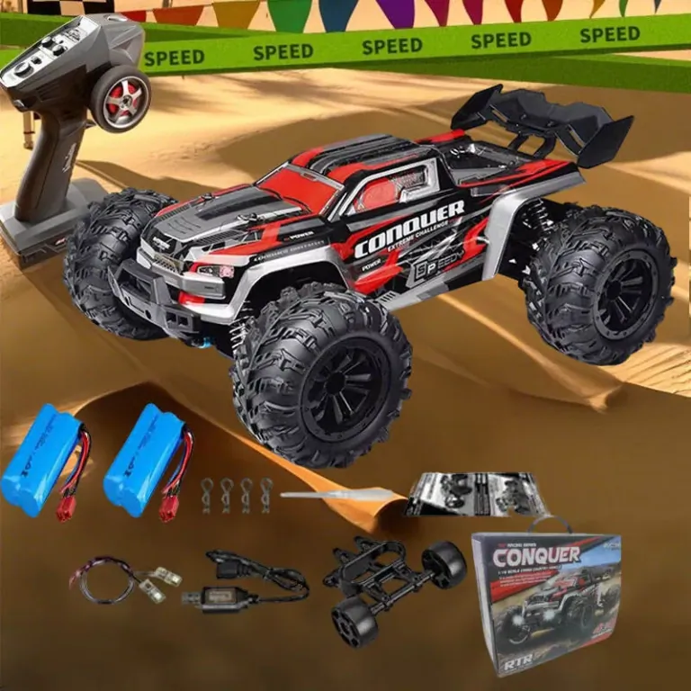 Az 50 km/h-s Wltoys RC autó megfizethető áron száguld 6