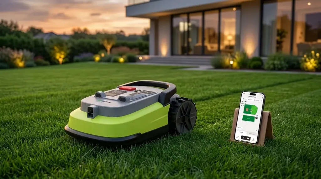 Kihagyhatatlanul olcsó lett az UBHOME M10 robotfűnyíró 1