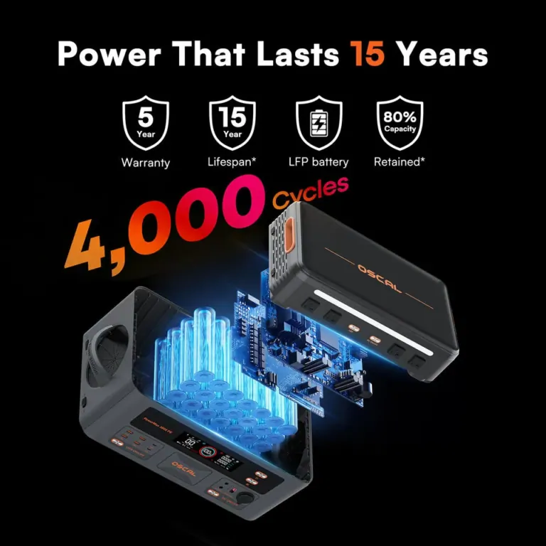OSCAL PowerMax 3600PE 3600 W-tal az egyik legjobb áron 5