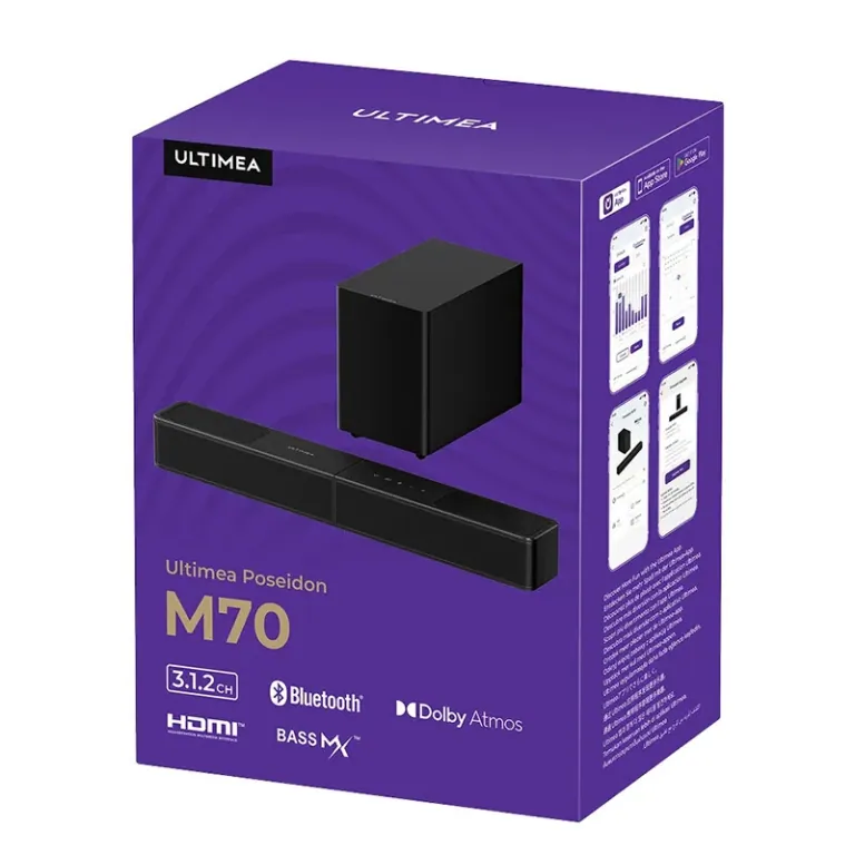 Ultimea Poseidon M70: Dolby Atmos moziélmény otthonra 7