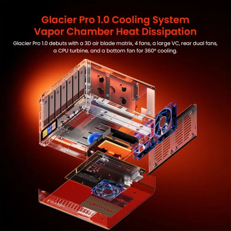AOOSTAR WTR MAX, a 11 rekeszes NAS-erőmű mini PC méretben 8