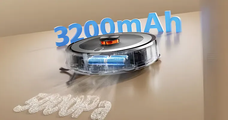 Lézeres navigáció okos áron? Teendow D10S robotporszívó 1