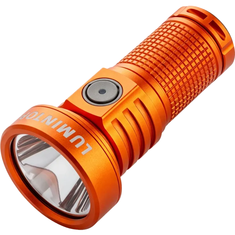 Tenyérnyi fényágyú a Lumintop EDC20 zseblámba 2