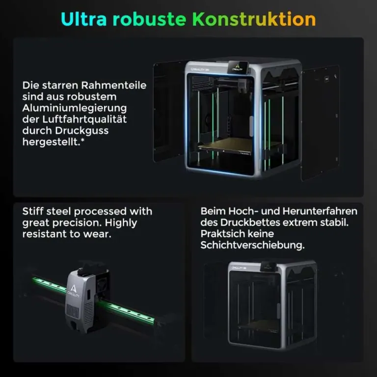 Creality K2 Combo 3D nyomtató, a többszínű nyomtatás ásza 8