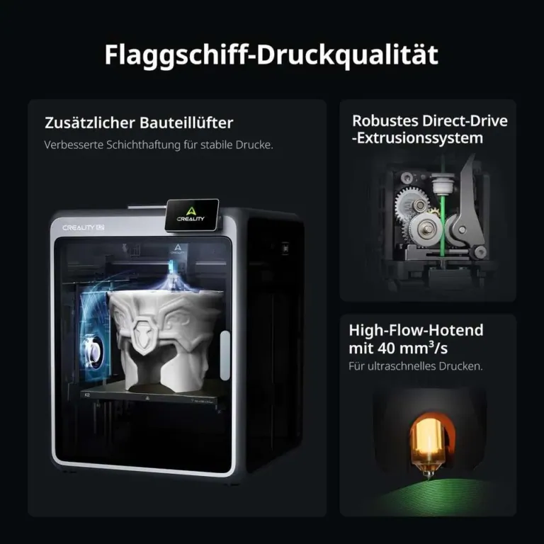 Creality K2 Combo 3D nyomtató, a többszínű nyomtatás ásza 3