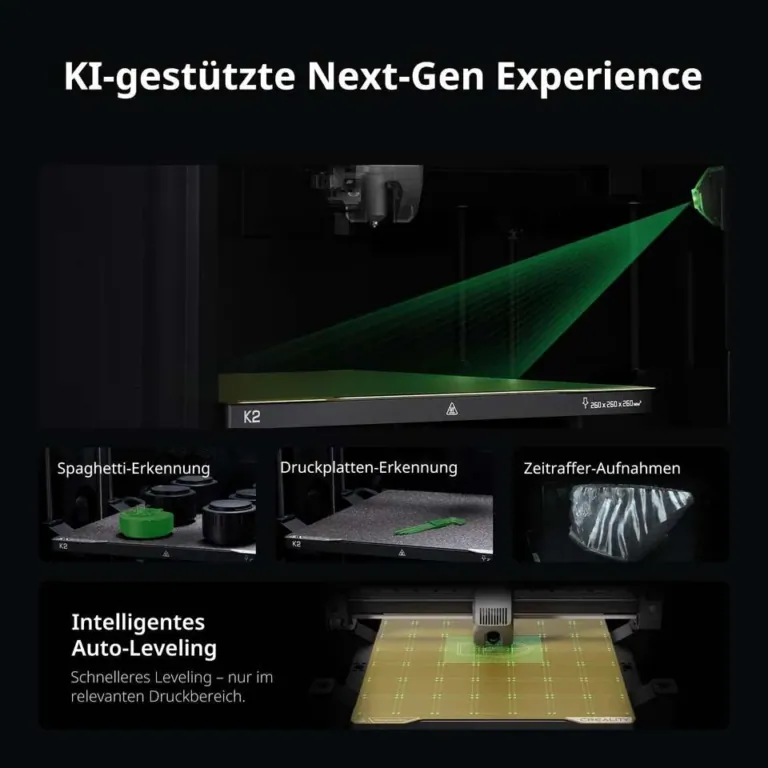 Creality K2 Combo 3D nyomtató, a többszínű nyomtatás ásza 5