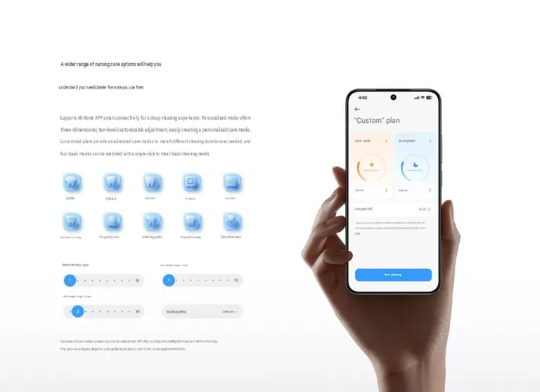 Itt az új Mijia Electric Toothbrush Pro fogkefe 11