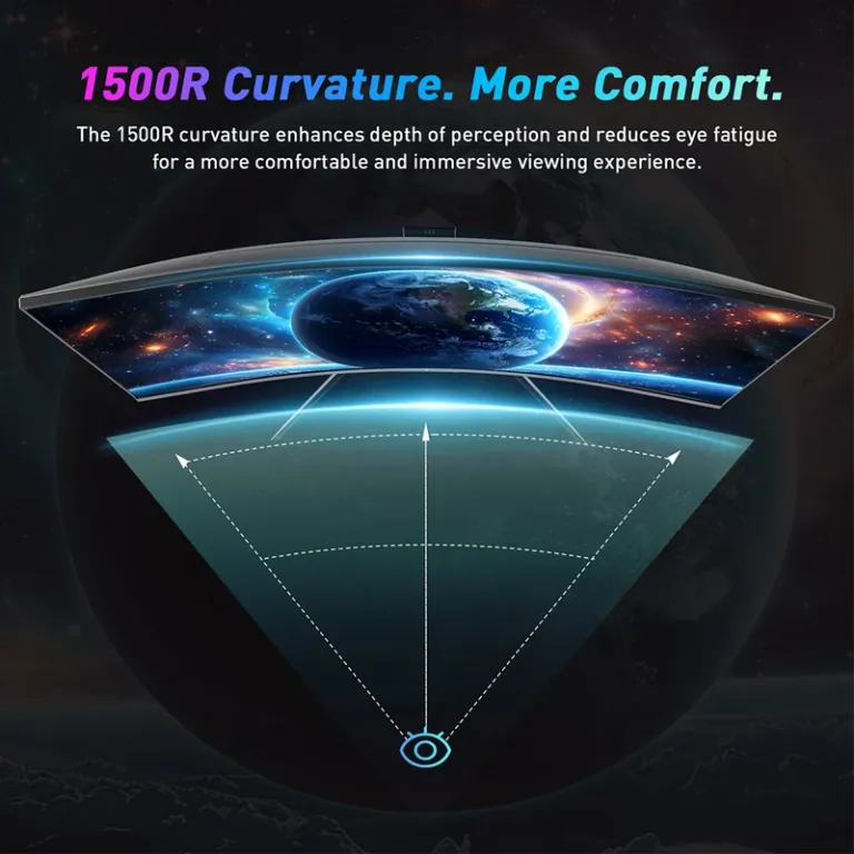 KTC H32S17F, a 240 Hz-es ívelt gamer monitor kuponozható 6